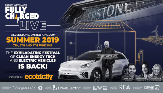 Fully Charged, 2019, LIVE, Robert LLewellyn, Helen Czerski, Jonny Smith, Maddie Moate, Silverstone