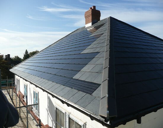solar roof tiles, integrated solar, BIPV, ThamesWey