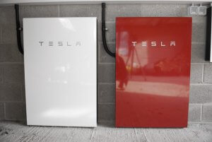 Multiple Powerwall, Tesla, Powerwall, red, red powerwall