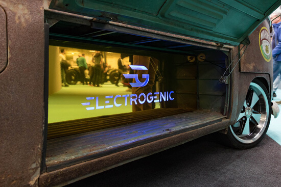 ELectrogenic battery box, hi-tech, classic engineering