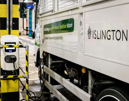 Dennis Eagle, LBI Tipper, electric, Islington