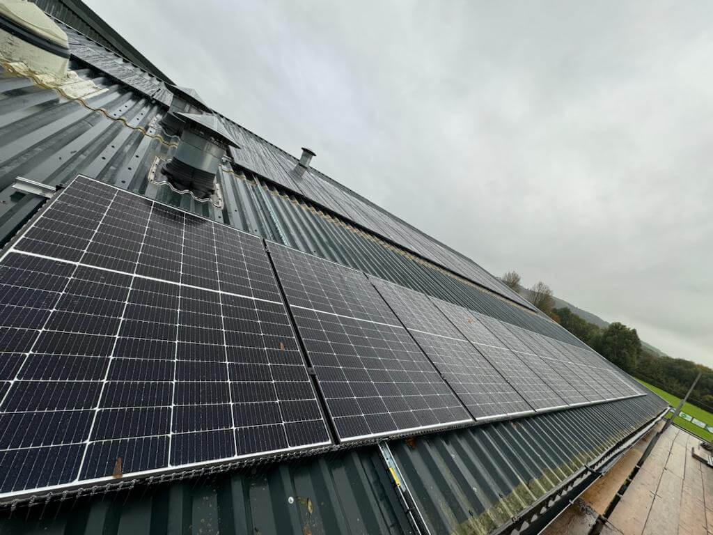 Bridport Leisure Centre solar panels