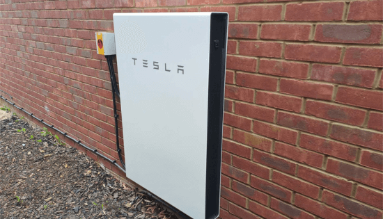 Tesla battery install VAT exemption