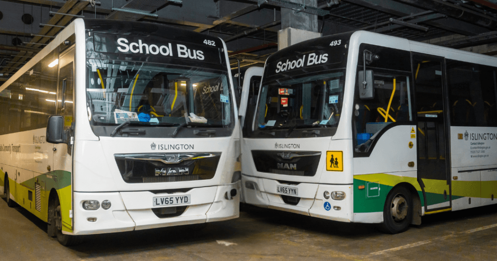 Islington Council Electric School bus
